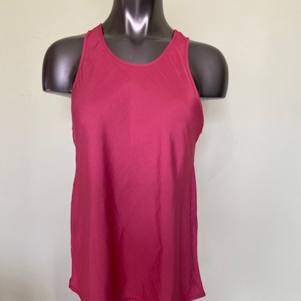 Banana Republic Sleeveless Top M Pink Blouse NEW